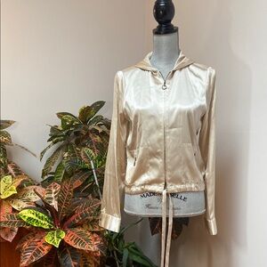 Satin Beige Women's Jacket